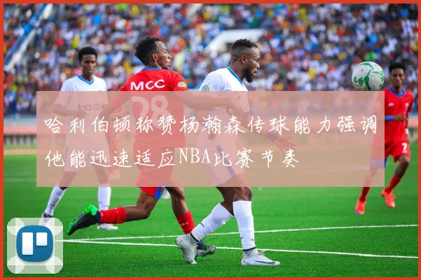 哈利伯顿称赞杨瀚森传球能力强调他能迅速适应NBA比赛节奏